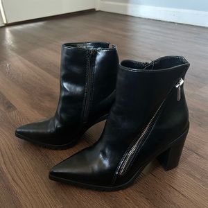 heeled booties